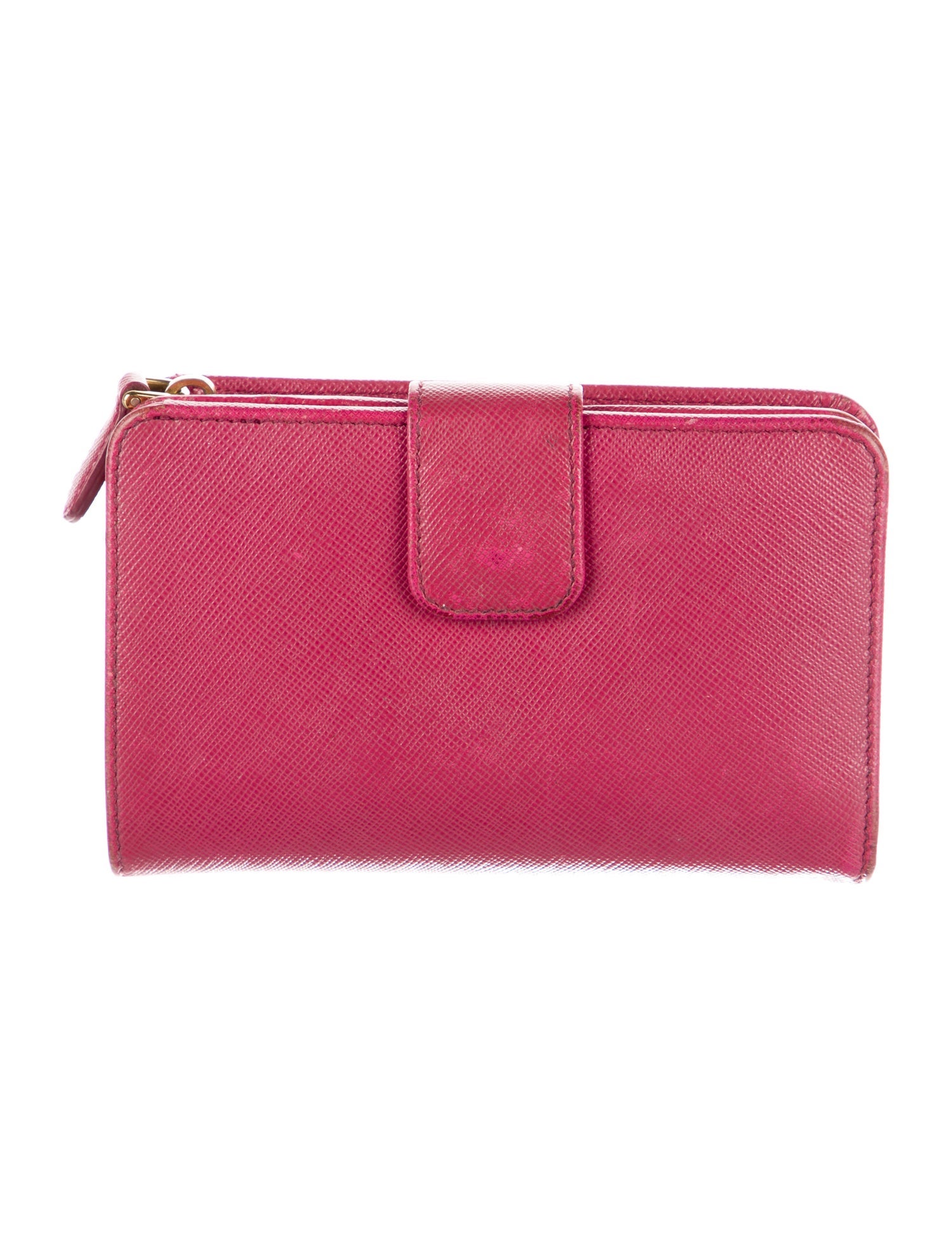 Prada Saffiano Leather French Purse