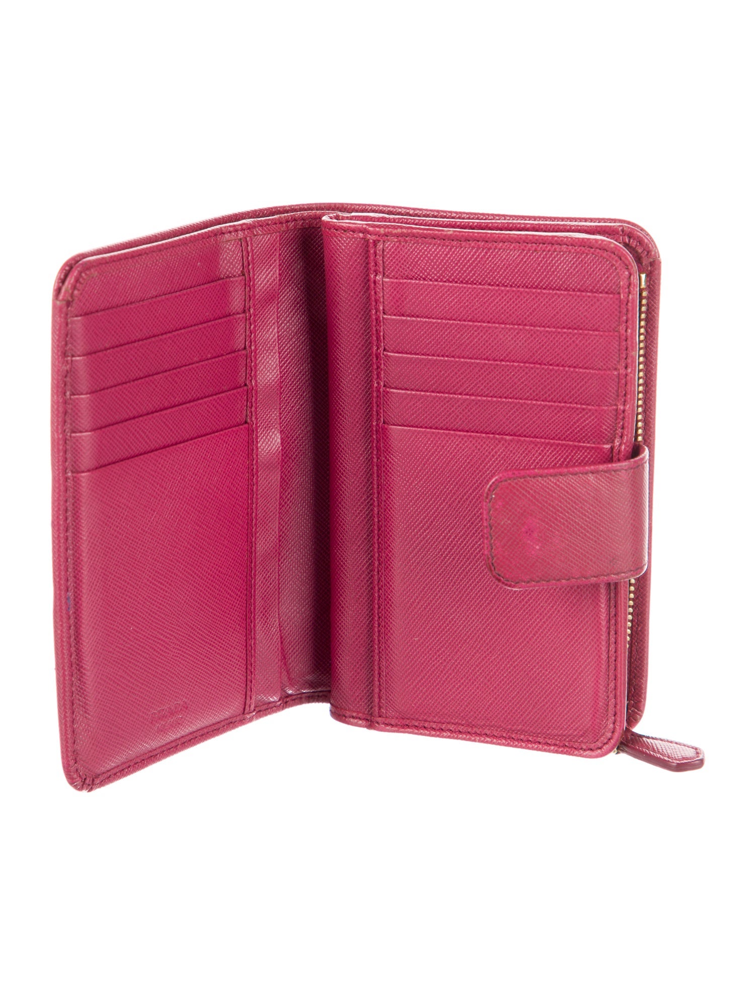 Prada Saffiano Leather French Purse