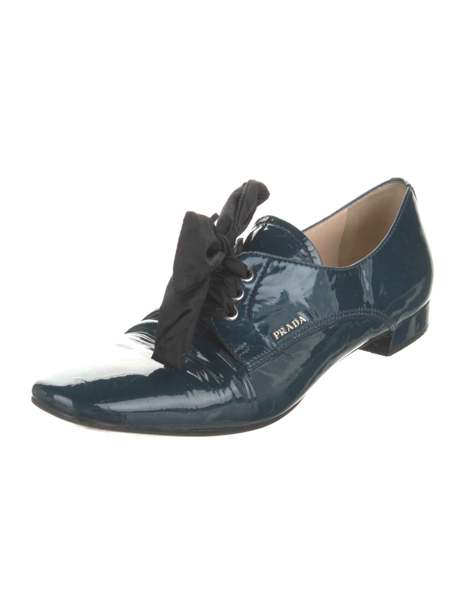 Prada Patent Leather Oxfords