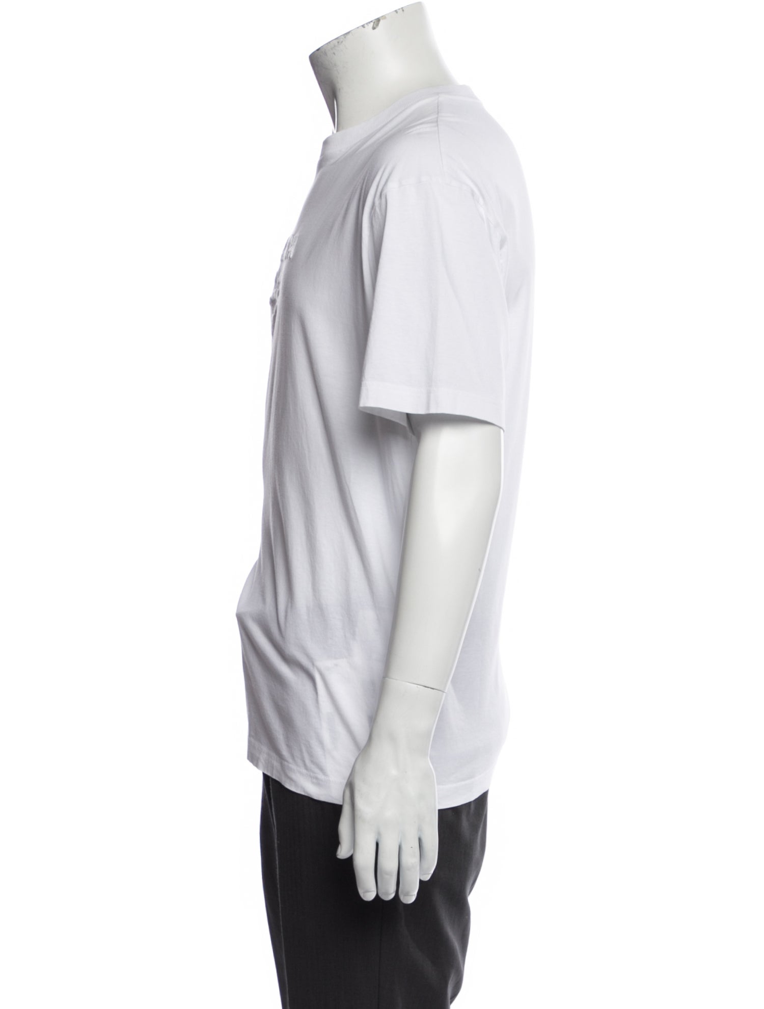 Prada 2021 Enameled Metal Triangle T-Shirt