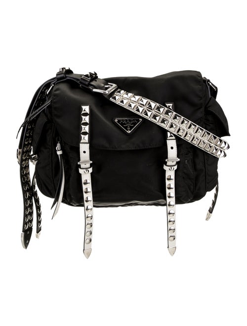 Prada Vela Nylon Crossbody Bag