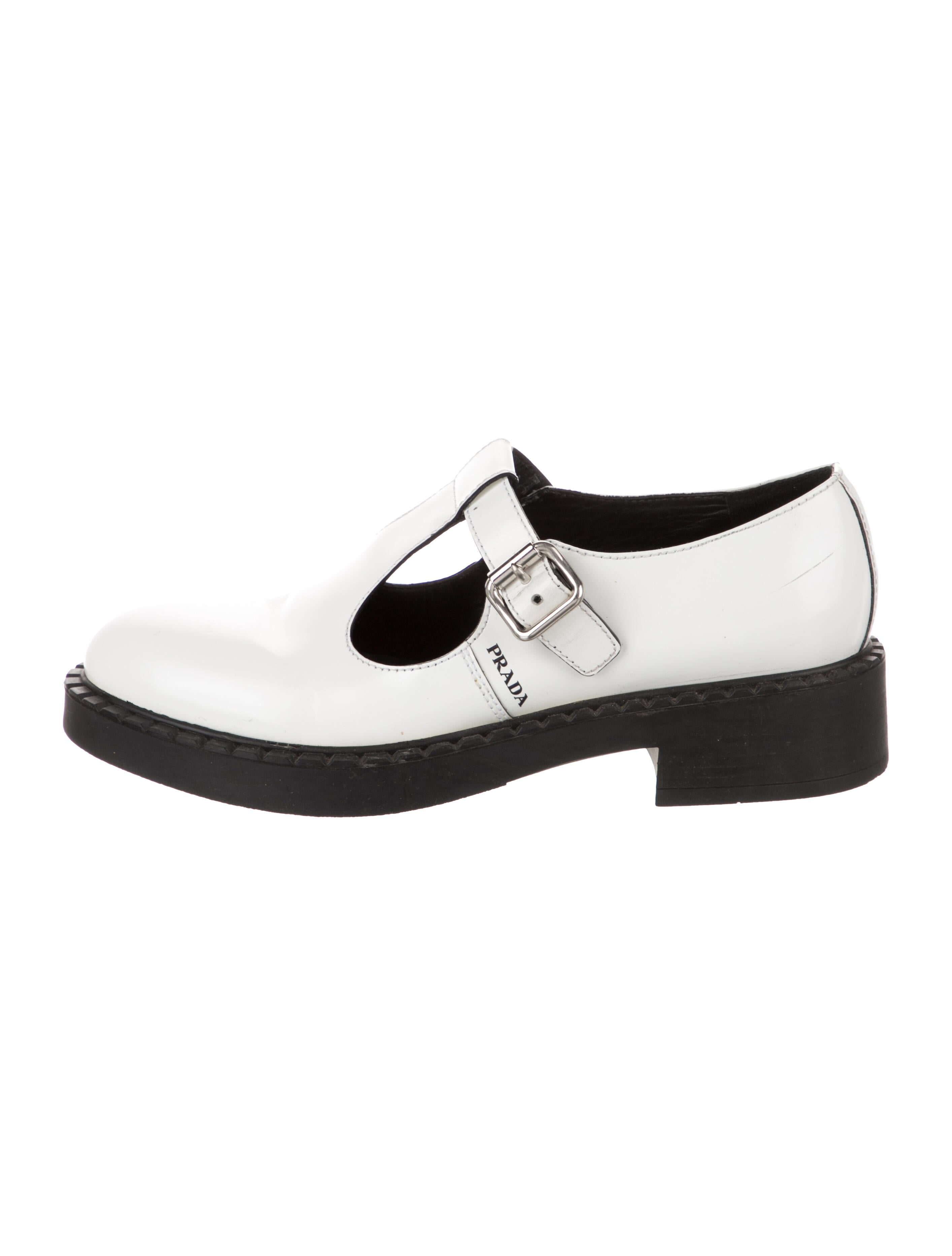 Prada Leather Oxfords