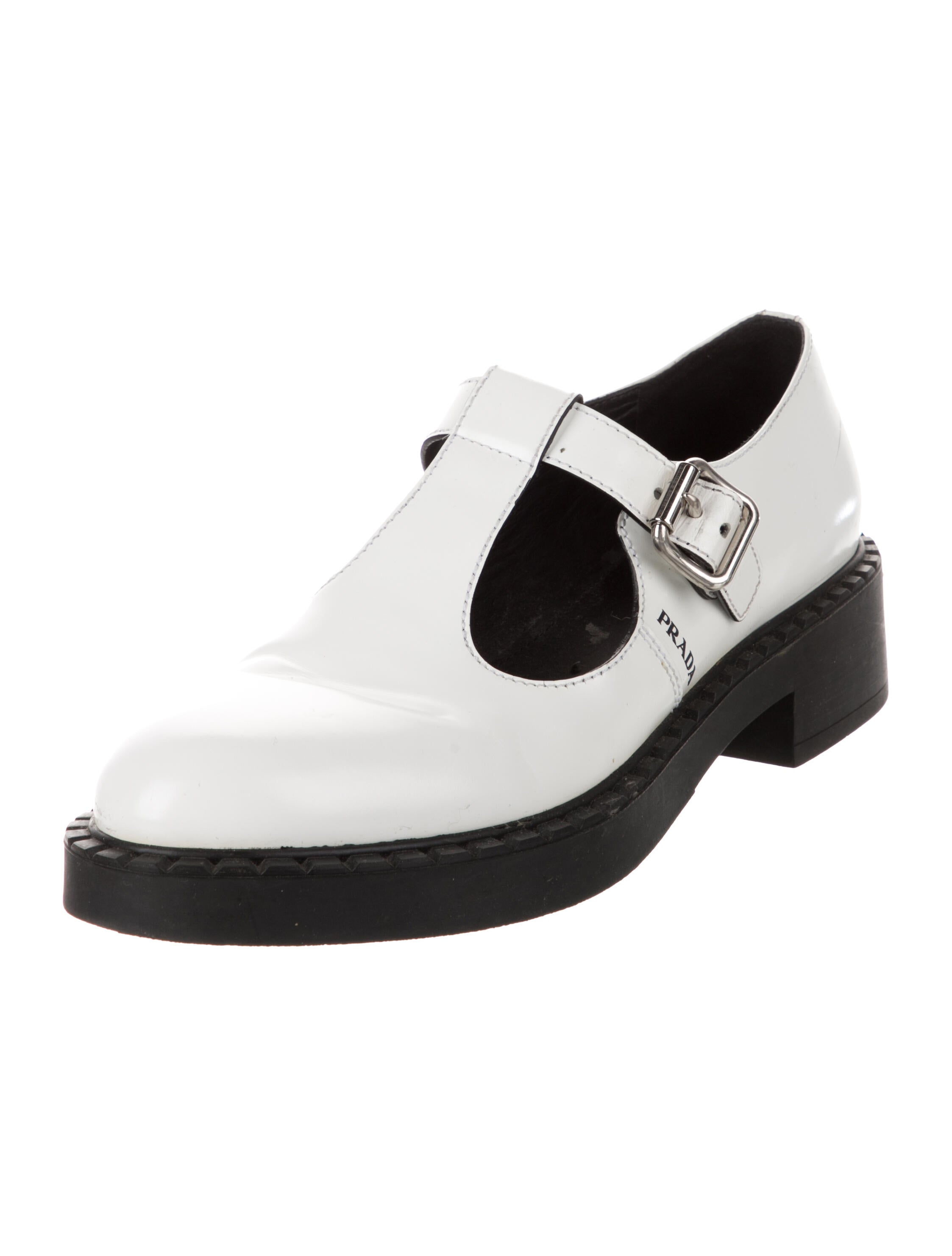 Prada Leather Oxfords