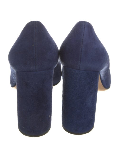 Prada Suede Printed Pumps