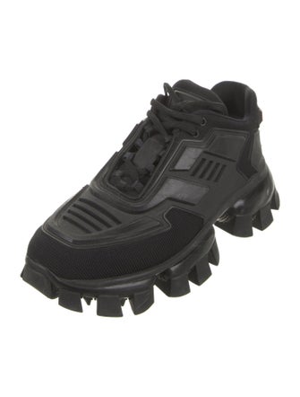 Prada Mesh Printed Chunky Sneakers