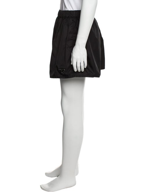 Prada 2021 Enameled Metal Triangle Swim Trunks