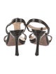 Prada Patent Leather T-Strap Sandals
