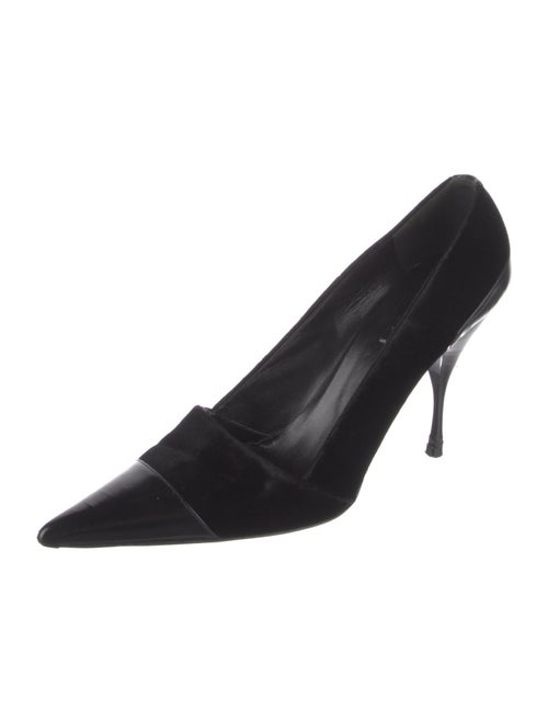Prada Velvet Pumps