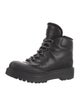 Prada Leather Combat Boots