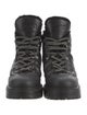 Prada Leather Combat Boots