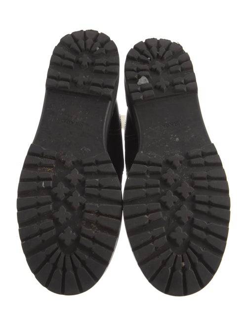 Prada Leather Combat Boots