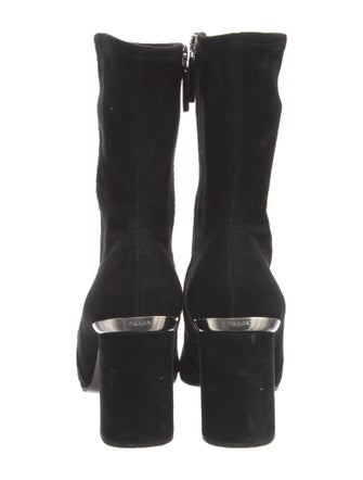 Prada Suede Sock Boots