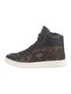 Prada Canvas Camouflage Print Sneakers
