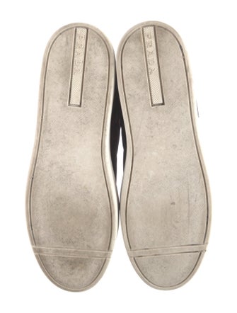 Prada Canvas Camouflage Print Sneakers