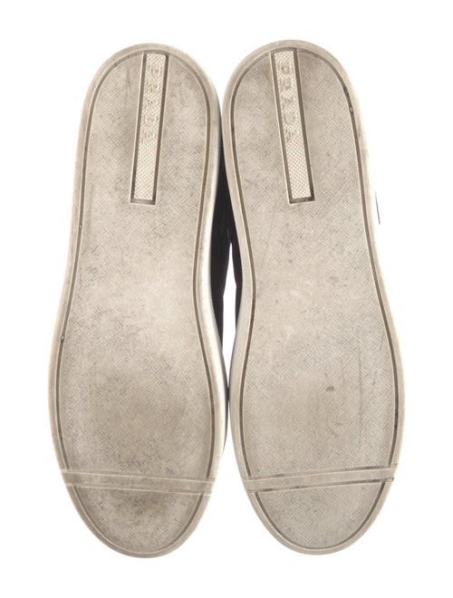 Prada Canvas Camouflage Print Sneakers