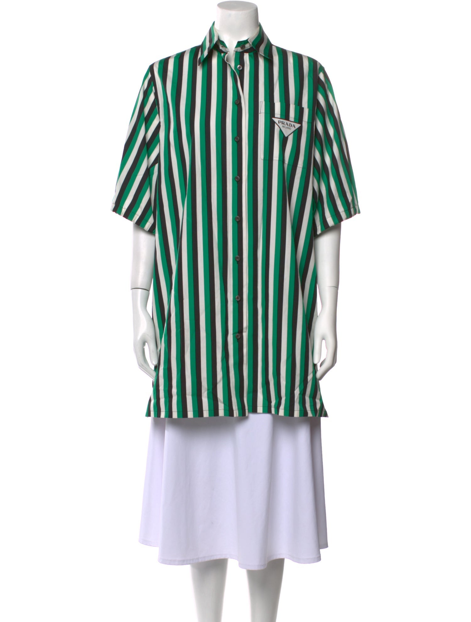 Prada 2023 Striped Tunic