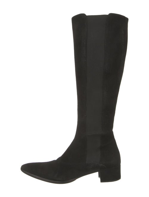 Prada Suede Riding Boots