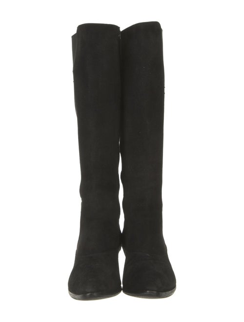 Prada Suede Riding Boots