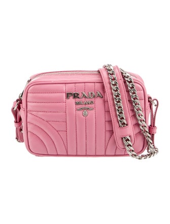 Prada Quilted Diagramme Small