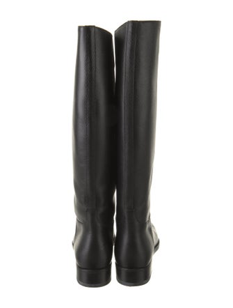Prada Leather Riding Boots