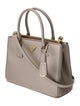 Prada Saffiano Leather Galleria Double Zip Small