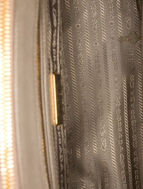 Prada Saffiano Leather Galleria Double Zip Small