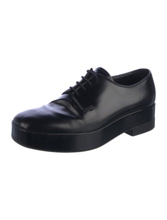 Prada Leather Derby Shoes