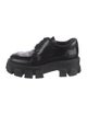 Prada Monolith Leather Oxfords