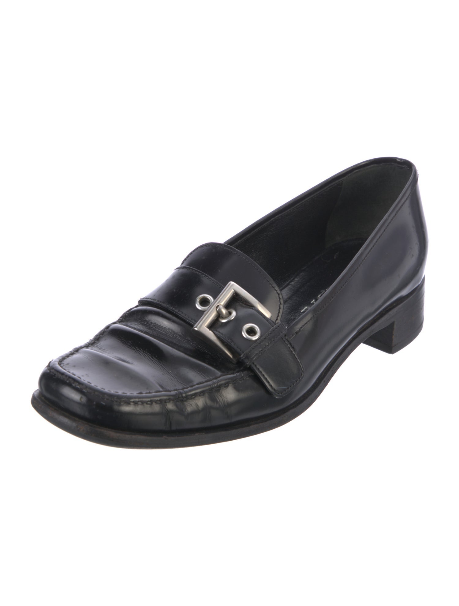 Prada Leather Loafers