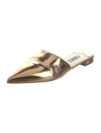 Prada Patent Leather Mules