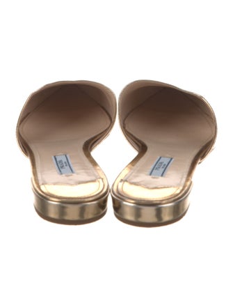 Prada Patent Leather Mules
