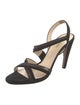 Prada Suede Slingback Sandals