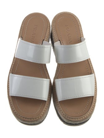 Prada Leather Espadrilles