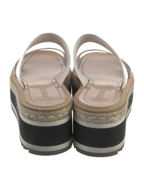 Prada Leather Espadrilles