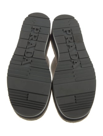 Prada Leather Espadrilles