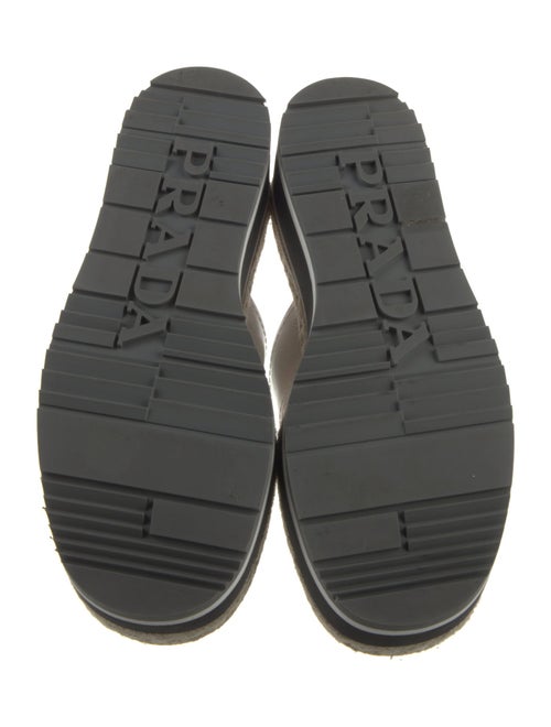 Prada Leather Espadrilles
