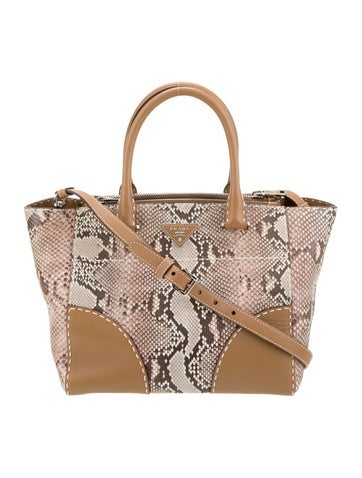 Prada Totes Pitone Shoulder Bag