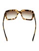 Prada Square Gradient Sunglasses
