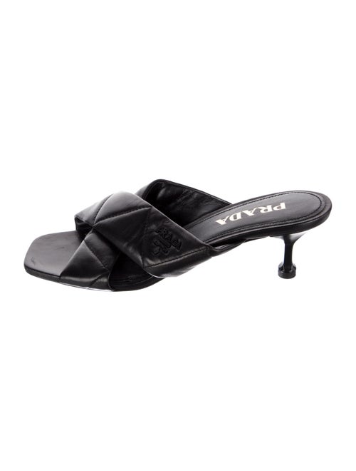 Prada Leather Slides