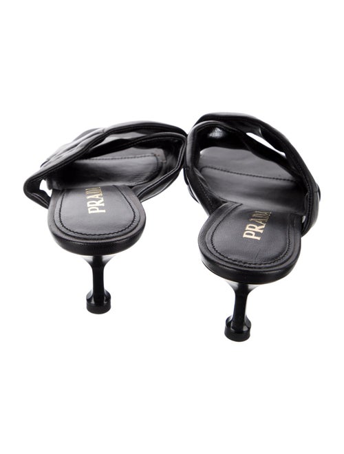 Prada Leather Slides