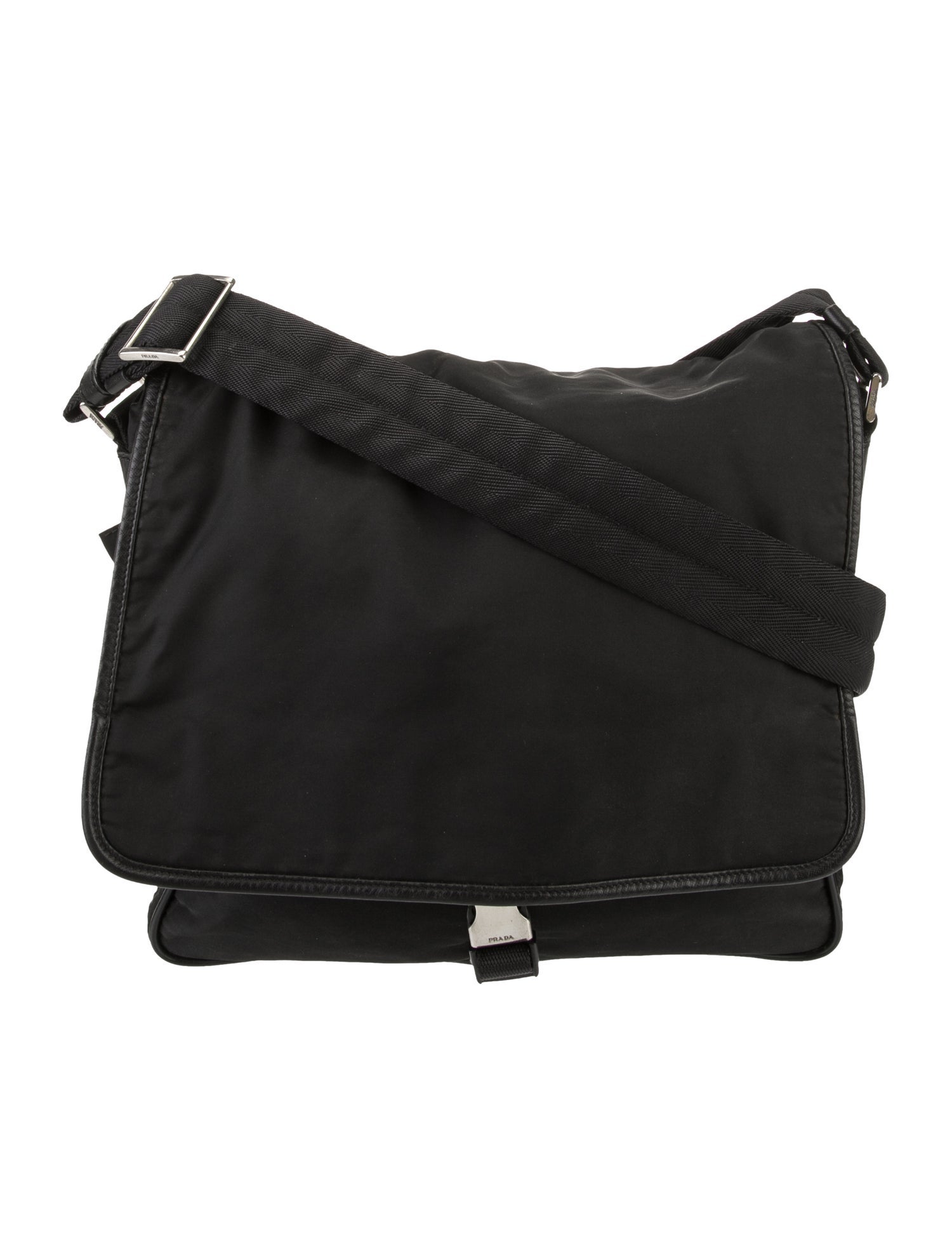 Prada Saffiano Leather Messenger Bag Vintage