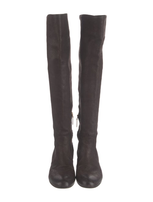 Prada Leather Riding Boots