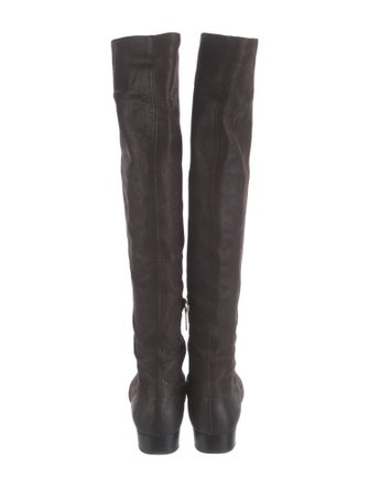 Prada Leather Riding Boots