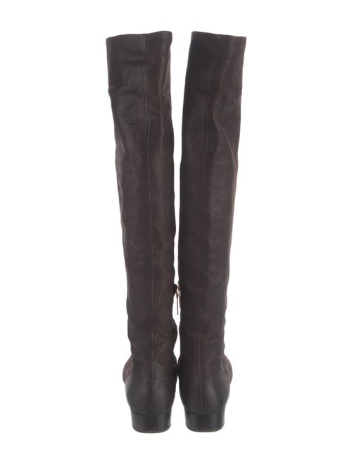 Prada Leather Riding Boots