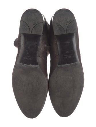 Prada Leather Riding Boots