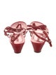 Prada Patent Leather Slingback Sandals