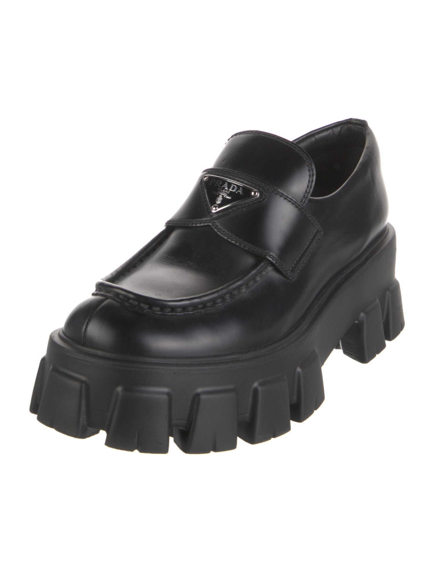 Prada Leather Loafers