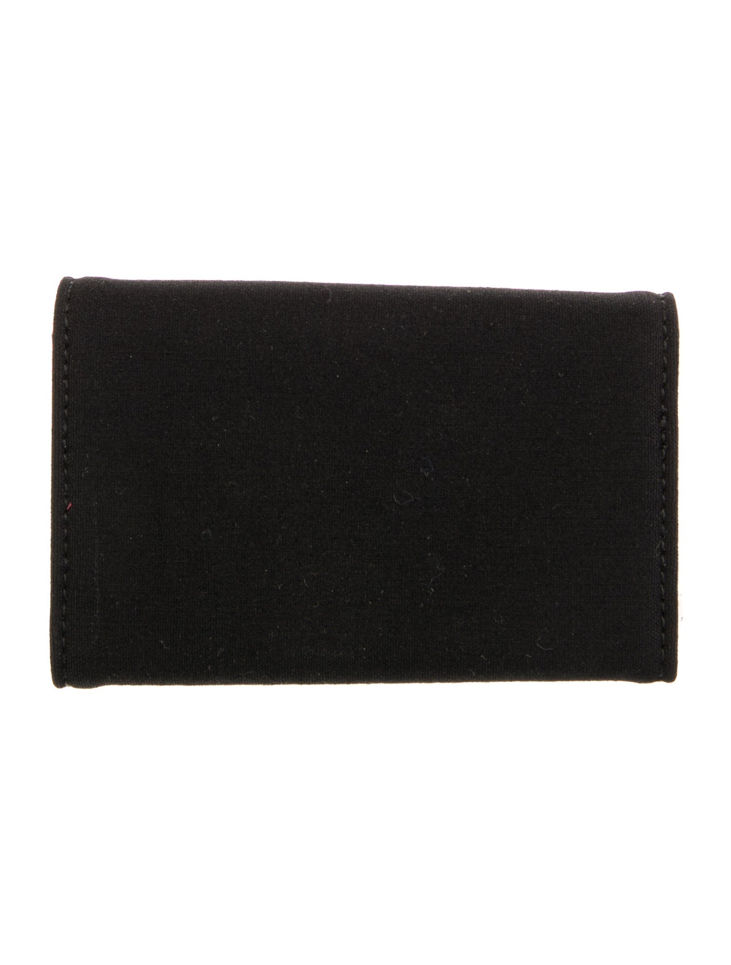 Prada Canvas Trifold Wallet