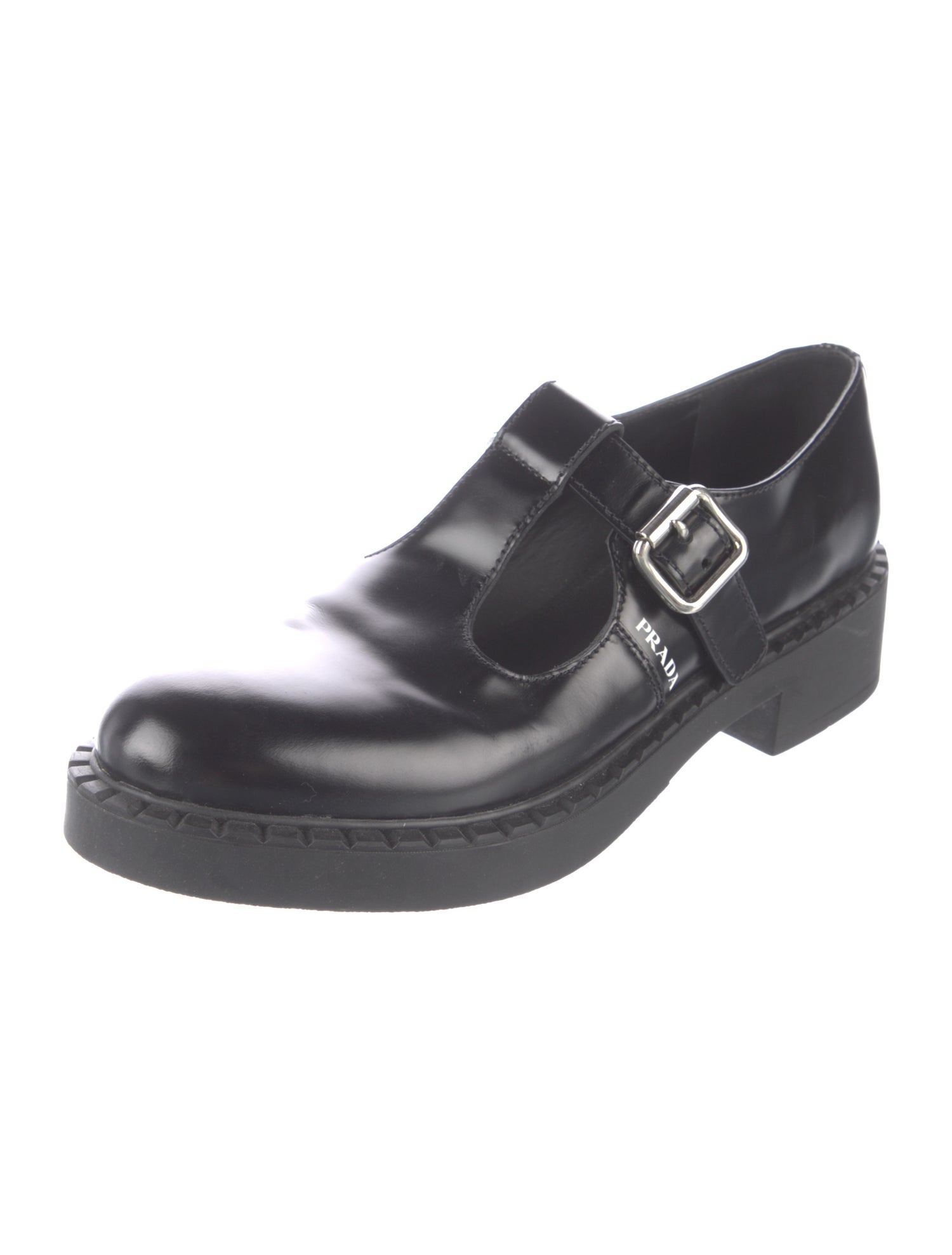 Prada Leather Oxfords