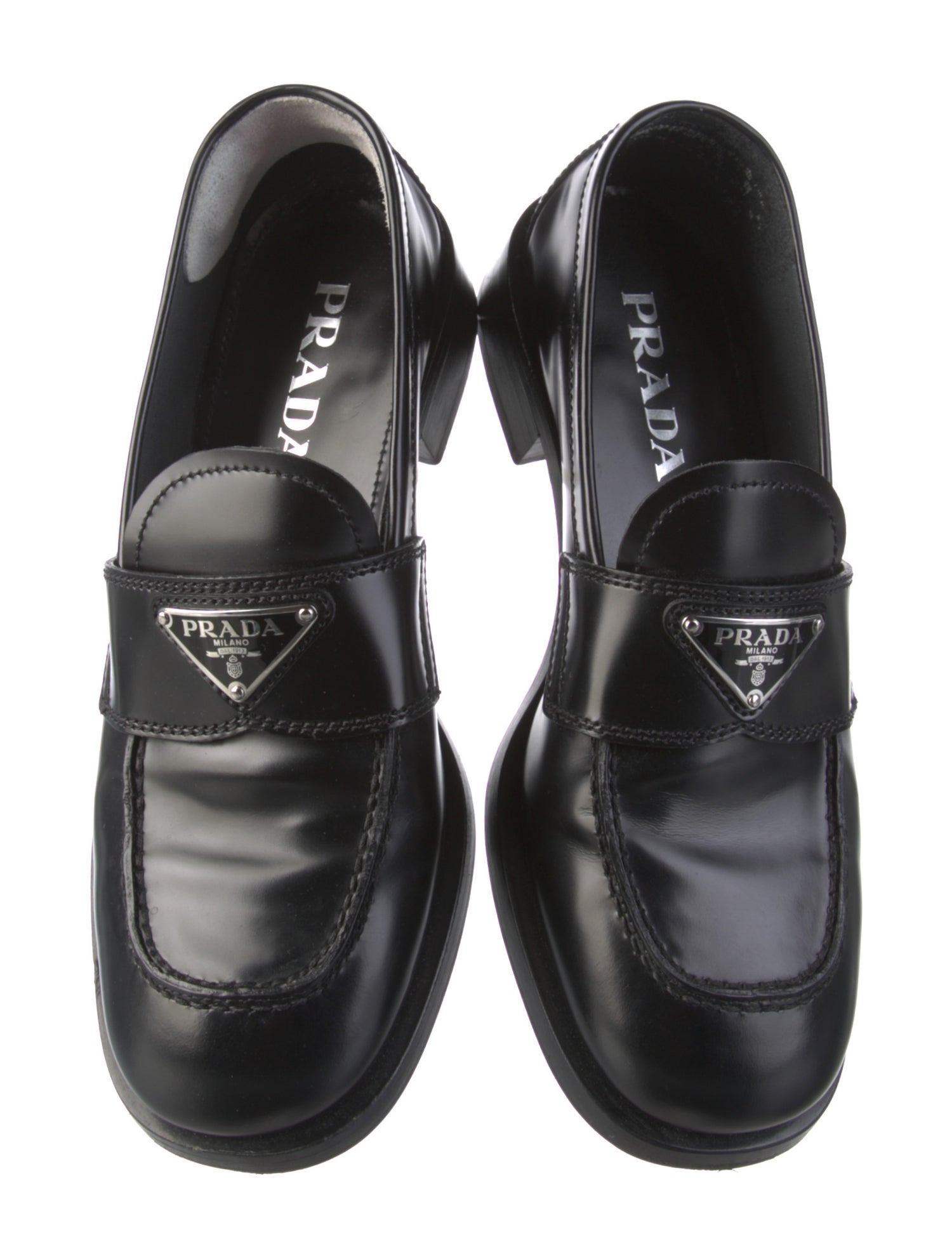 Prada Leather Loafers